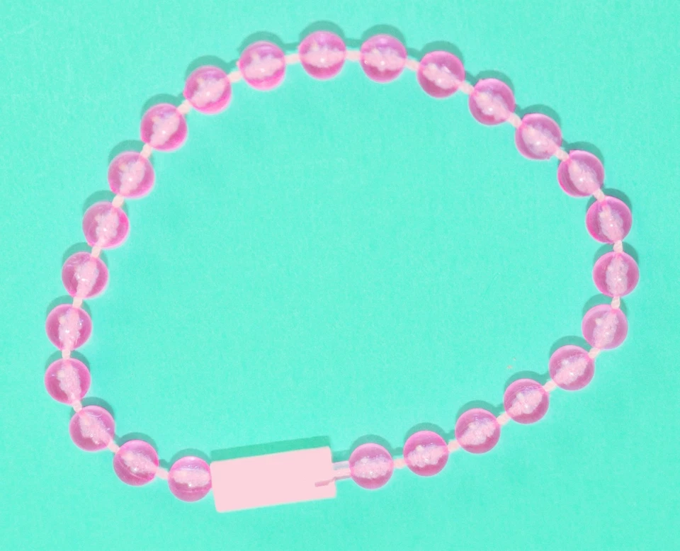 Bonita Pulsera Princesa Rosa Cenicienta Juego Repuesto Plástico Foto 1 de 1