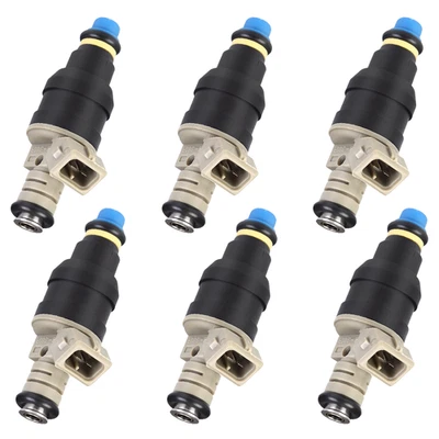 6Pack Fuel Injectors for Ford Bronco Lincoln Continental 0280150941 F1ZE-B4 Foto 1 de 3