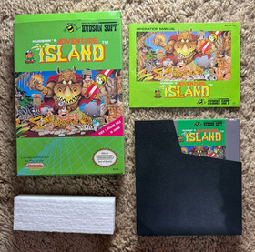 Adventure Island for NES Nintendo Complete In Box CIB Great looking box!