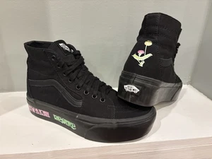 Vans Awaken Desire Glow In The Dark Stackform Platform Shoes Womens 9 Mens 7.5 - Picture 1 of 13