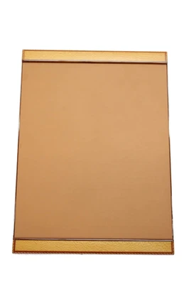 Secador de escritorio Hermes marrón madera burlada lacada 20,5"x15" Foto 1 de 4