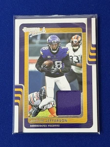 2025 Donruss Justin Jefferson Donruss Threads No. DTH-JJN - Bild 1 von 3