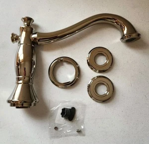 Delta T2797-PNLHP Cassidy Deck Mounted Roman Tub Filler Trim, Less Handles - Picture 1 of 3