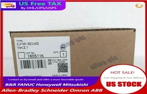 1PC OMRON CJ1W-SCU42 PLC Module CJ1WSCU42 New In Box Fast Shipping US Free TAX - Picture 1 of 1