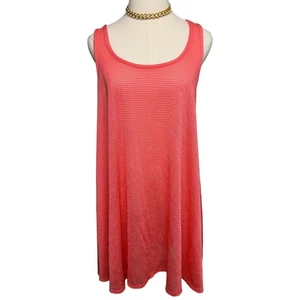Jordan Taylor mesh lightweight tank dress tunic swim cover-up coral size XL - Picture 1 of 5