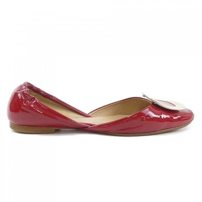 Zapatos planos para mujer ROGER VIVIER talla 39 charol rojo Foto 1 de 4
