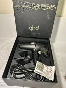 GHD Blow Hair Dryer Salon Quality Professional AIR 1.0 Black 1600w -NEW Open Box - Picture 1 of 7