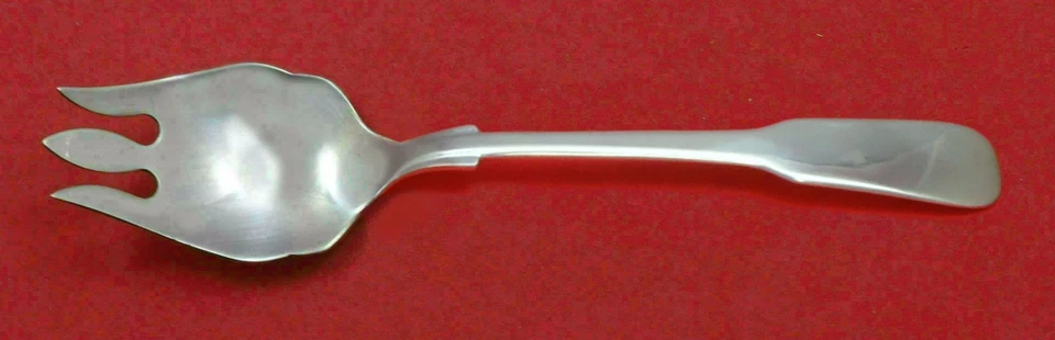 Garfo de sorvete personalizado Eighteen Ten 1810 da International prata esterlina - Imagem 1 de 1