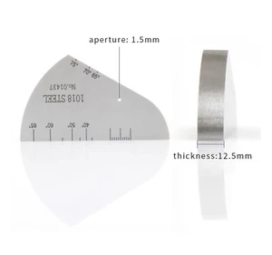 NDT Test Block Calibration Test Block 1018 Steel for Ultrasonic Flaw Detector - Picture 1 of 20