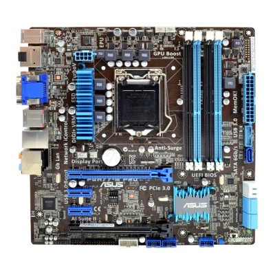 Placa Base ASUS Pro P8H77-M PRO Socket LGA 1155 DDR3 M-ATX - Imagen 1 de 3