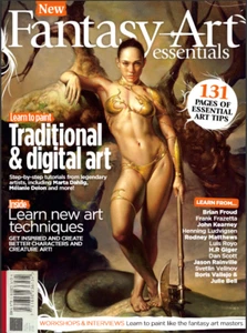 FANTASY ART ESSENTIALS Traditional & Digital Art Tips NEW TECHNIQUES Masters NEW - Picture 1 of 3