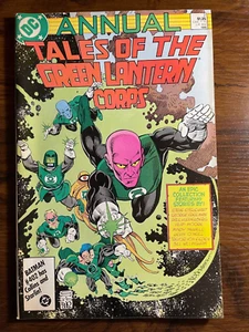 TALES OF THE GREEN LINTERN CORPS ANUAL #2 1986 PRIMERA aparición Sodam Yat + más - Imagen 1 de 1