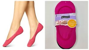 No Nonsense Aromatherapy Liners 2 Pack Microfiber Liner Shoe 4-10 Massaging Sole