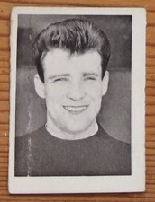 A&BC FOOTBALLERS 1966-67 BLACK & WHITE SMALL NO 81 JOHN QUIGLEY HUDDERSFIELD
