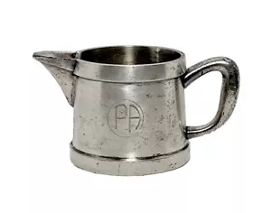 1920s Benedict Indestructo NYC Pennsylvania ‘PA’ Hotel Creamer EPNS Silver Plate - Picture 1 of 10