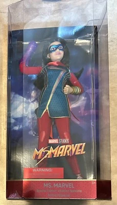 Ms Marvel Special Edition 10" Doll Figure NEW Factory Sealed in Box Disney Parks - Image 1 of 2