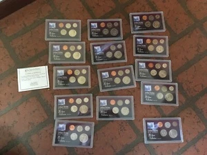 United States mint coinage collection 35 year collection 1984-1997 (14 sets) - Picture 1 of 5