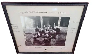 FRATERNAL FRAT FRATERNITY LAMBDA PI COLLEGE PHOTO PHOTOGRAPH SIGNED ROXBURY PIC - Picture 1 of 24