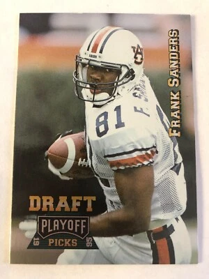 1995 Playoff Prime Frank Sanders #198 Rookie RC Arizona Cardinals - Image 1 of 2