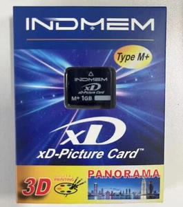 1GB xD-Picture Card M+ 3D Flash Memory Card for Olympus Fujifilm Digital Camera - Picture 1 of 3