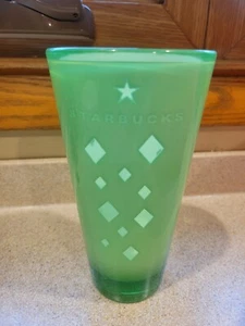 Vintage 2004 Starbucks Green Tumbler Cup Stars - Picture 1 of 6