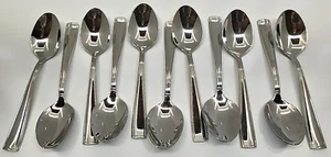 Reed & Barton Benson Teaspoons Set of 10 Stainless 18/10 Flatware Glossy 6 3/8" - Picture 1 of 6