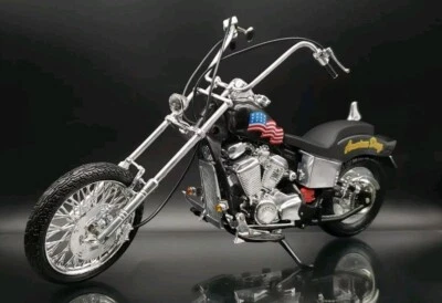 1:9 Captain America Style Chopper Die-Cast Metal Speed Breaker Series Japan  - Image 1 of 4