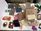 Vintage Handmade Rugs ~ Dollhouse Miniature ~ Room Box full labeled with tags