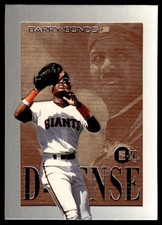 1996 E-Motion XL #2 Barry Bonds D-Fense Near Mint or Better