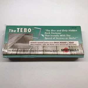 Spotnails Tebo Edelstahl versteckte Deckbefestigungen 120 pro Box brandneu - Bild 1 von 6