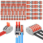 50 Stck. Drahtverbinder, elektrische Stecker, kompakte Kabelverbinder, Hebel