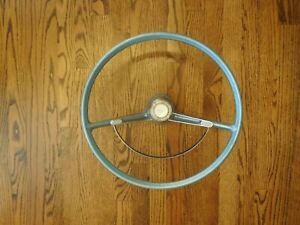 1960s Chevrolet Corvair Steering Wheel Horn Ring Button Vintage