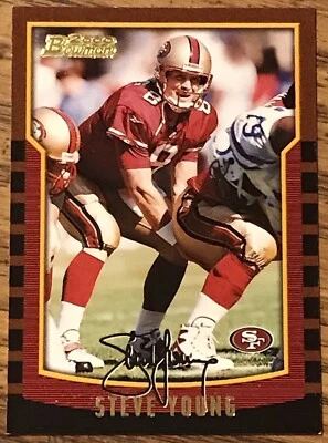 Steve Young 2000 Bowman Football Card #88 SF 49ers NFL HOF Free Shipping - Image 1 of 3