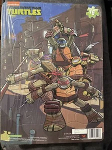 2014 Nickelodeon TMNT Teenage Mutant Ninja Turtles 16 Piece Puzzle New Unopened - Foto 1 di 1