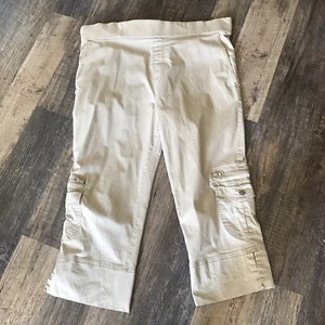 Women’s Maternity Capris Size M By Bundle Joy - Picture 1 of 6
