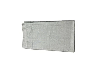 1 Single Luxury Linen Blend Panel Drape Curtain 94" Long Flax Natural Beige Home - Picture 1 of 4