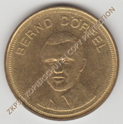 Coin Münze SHELL Traum-Elf 1969 | Bernd Dörfel - Bild 1 von 2