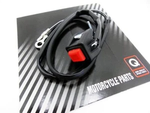SUZUKI JR50 85-06 FORSETI KILL SWITCH CUT OFF STOP BUTTON ASSEMBLY - Imagen 1 de 4