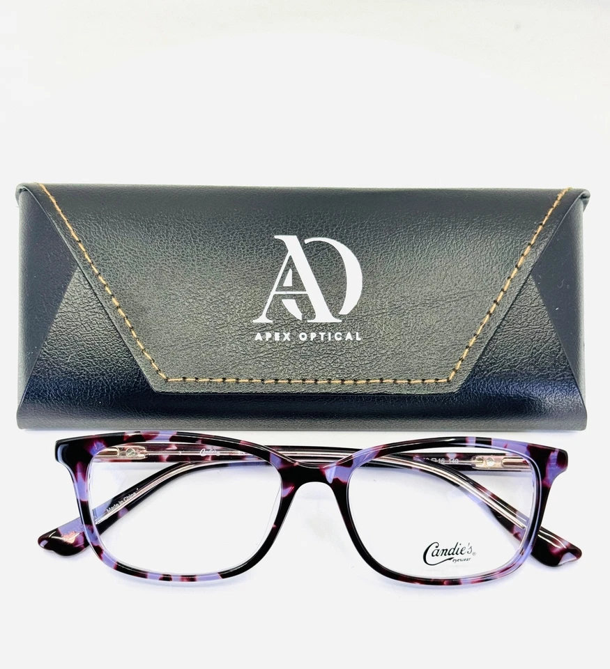 Gafas rectangulares CANDIES CA0202 083 púrpura tortuga para mujer 50-16-140 B:36 Foto 1 de 4