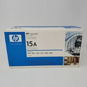 NUOVA cartuccia toner originale HP LaserJet 15A (C7115A) nero SIGILLATA 1000 1005 1200 - Foto 1 di 5