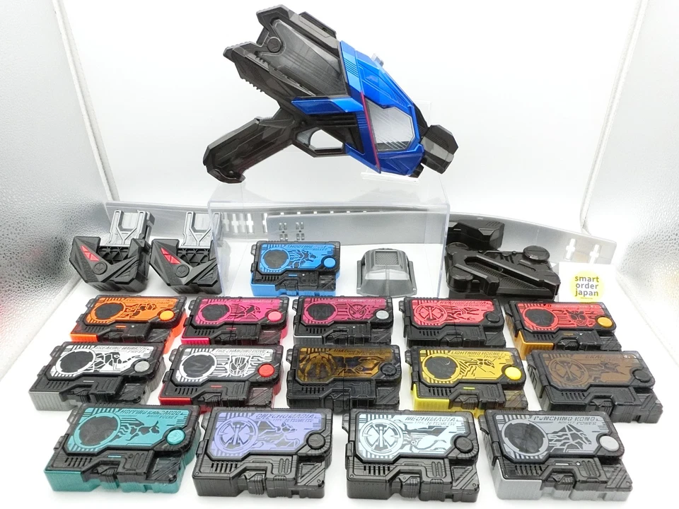 Kamen Rider Zero One DX Ames Shot Riser & DX SG GP Progrise Key 15p 套装 BANDAI — 第 1/4 张图片