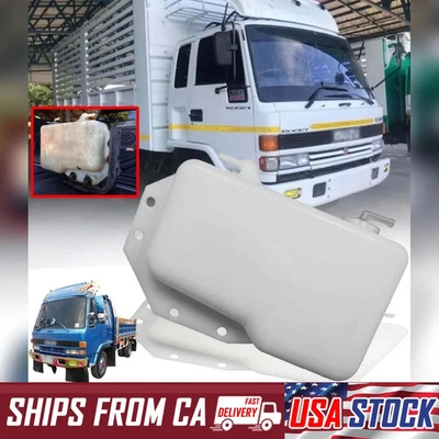 Botella de desbordamiento de radiador Isuzu tanque de reserva para adelante FTR FVR FRR 195 1991-199 Foto 1 de 4