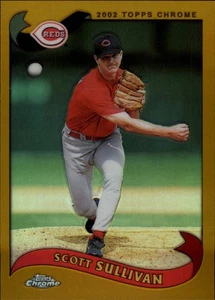 2002 Topps Chrome Gold Refractors #158 Scott Sullivan  - Bild 1 von 2
