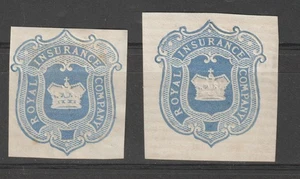 US Local Royal Insurance Cie VF OG Laid horizontal paper, - Picture 1 of 2