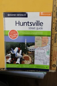 2005 Rand McNally Huntsville Alabama Street Guide Atlas 2nd Edition Map Book - Imagen 1 de 5