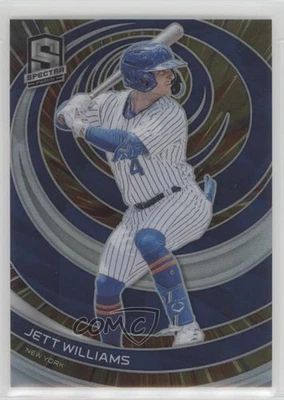 2023 Panini Chronicles Spectra Hyper Prizm /50 Jett Williams #60 - Image 1 of 2