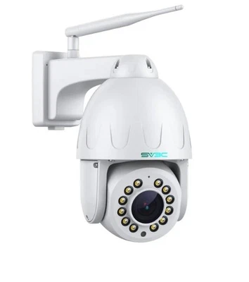 SV3C 4K Security IP Camera Outdoor, 8MP PTZ Pan Tilt Dual Band WiFi Camera... - Image 1 of 4