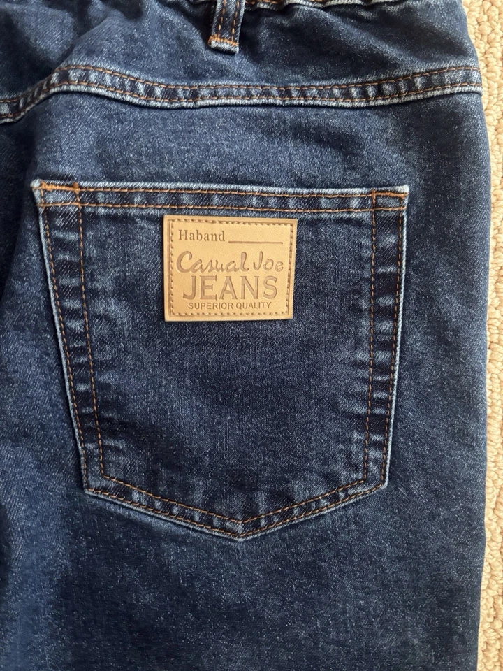 Haband Casual Joe 尺码 36/L 男式牛仔裤舒适弹力腰带 — 第 1/3 张图片
