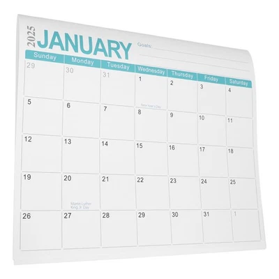  Refrigerator Calendar Fridge Dry Erase Board 3 Month for Wall Planner - Image 1 of 4