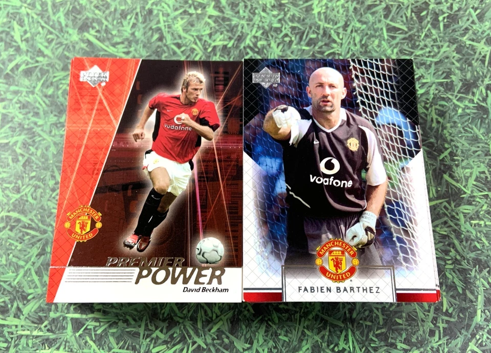 Manchester United Upper Deck 2002 No.1-90 Complete Set - Image 1 of 4